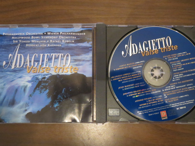 Adagietto Valse triste CD