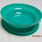 Tupperware Sateenkaarikulho, 4,5dl, turk.vihr, uusi - pikkukuva 1