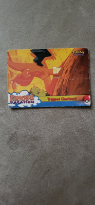 Trapped Charizard #51 Pokemon 1999 Topps Movie