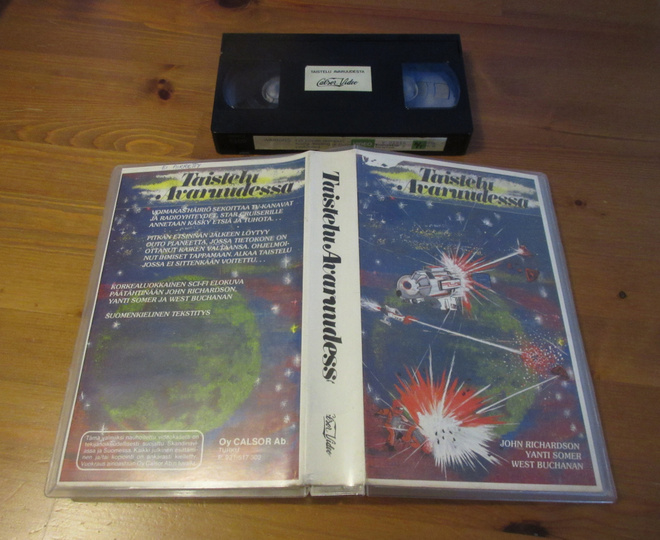 Taistelu avaruudessa (1978) Calsor VHS FIx