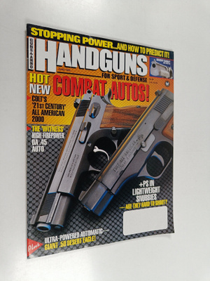 Handguns for sport & defence june 1992