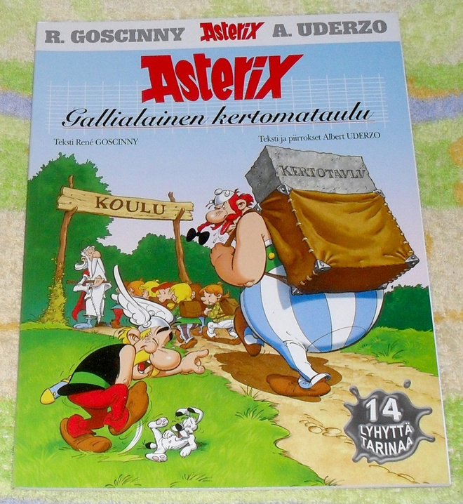 Asterix - Gallialainen Kertomataulu