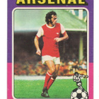 Purkkakuva Jalkapallo n:o 87 1973-1974 PETER STOREY. ARSENAL - pikkukuva 1