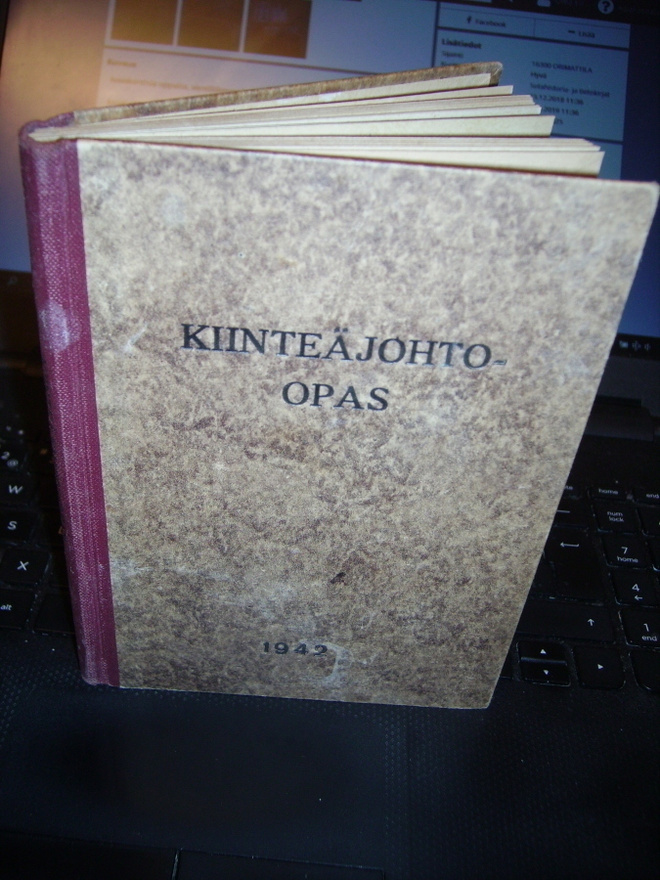 Kiinteäjohto-opas ( 1 p. 1942 ) sis. postikulun