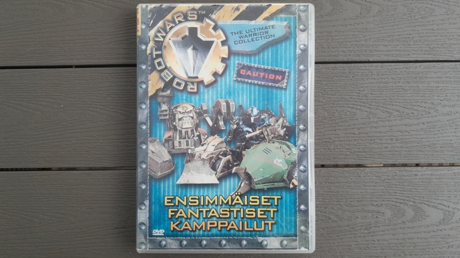 DVD: Robot Wars - Ensimmäiset Fantastiset Kamppailut (1998)