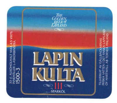 OY Harwal Tornio LAPINKULTA III öut Etiketti