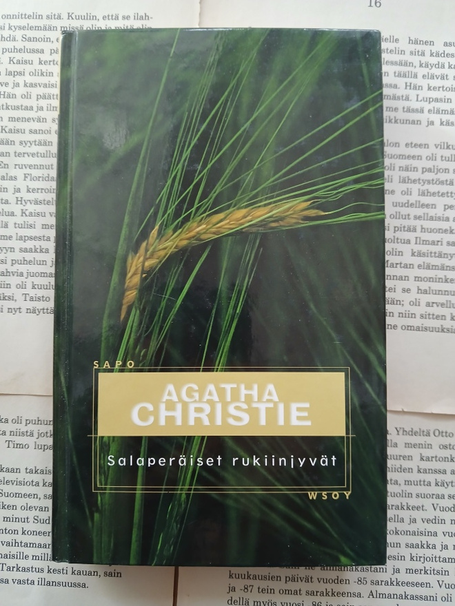 Agatha Christie - Salaperäiset rukiinjyvät (sid.)
