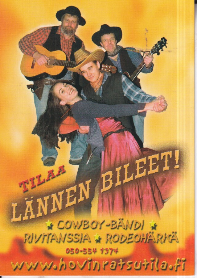 Vesilahti. Hovin Ratsutila, Cowboy - Bändi,  . e169