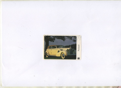 Säästöpankin keräilytarra  Packard