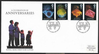 Englanti - 150v julkista koulutusta 1989 FDC (Mic.1196-1201)