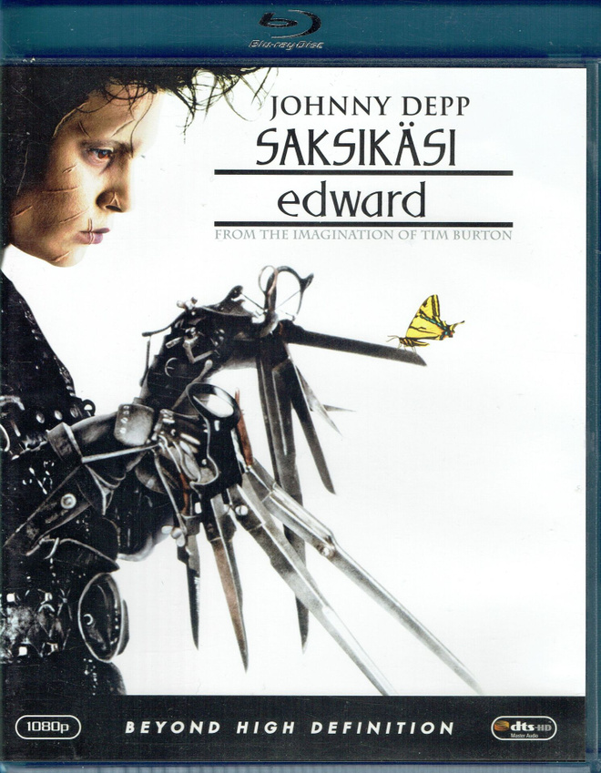 SAKSIKÄSI EDWARD BLU RAY SUOMI PAINOS