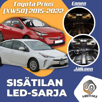 Toyota Prius (XW50) Sisätilan LED-sarja 8-osainen