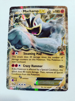 Machamp EX - XY108 - Pokemon XY Black Star Promo Ultra Rare