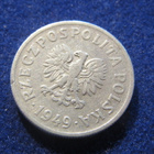 50 croszy 1949 Alumiini. Puola-Poland - pikkukuva 2