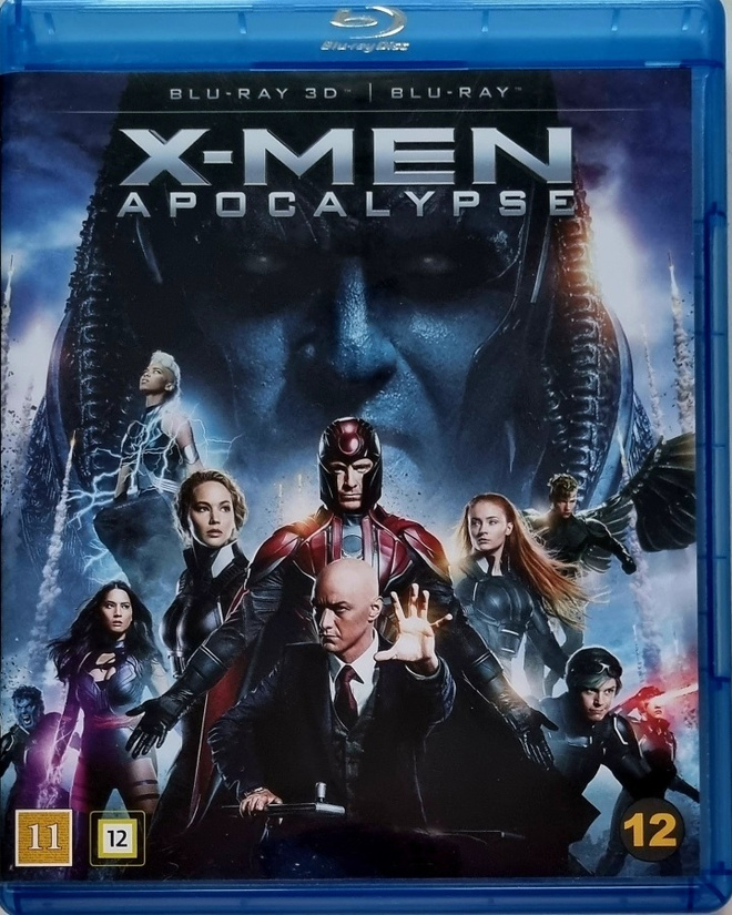 X-MEN APOCALYPSE BLU-RAY