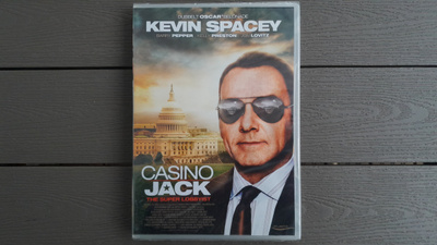 DVD: Casino Jack (Kevin Spacey 2010)  UUSI