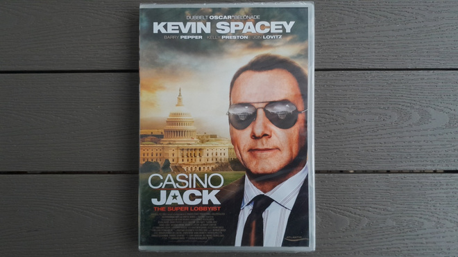 DVD: Casino Jack (Kevin Spacey 2010)  UUSI