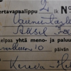 Junalippu VR vanhoja Märklin juna veturi - pikkukuva 2