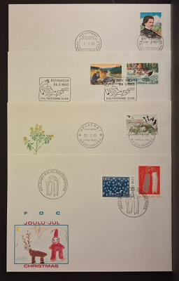 FDC 32 - 1983 4 kpl