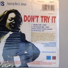 ISIS :: DON´T TRY IT - Feat.Marcia Johnson :: CD SINGLE - pikkukuva 2