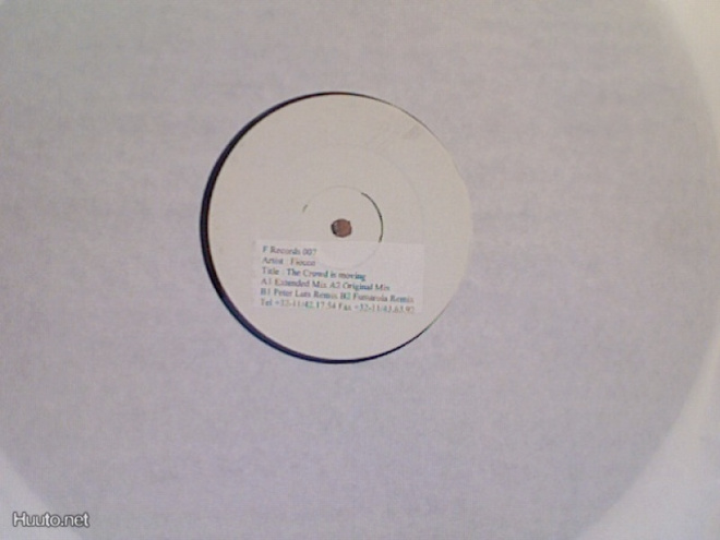 FIOCCO :: THE CROWD IS MOVING :: PROMO MAXI VIINYLI 12"