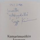 Seppo Kimanen : Kamarimusiikin kauneus (signeerattu, teki... - pikkukuva 3