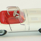 Jaguar E-type Tekno roadster valkoinen, 1:43 - pikkukuva 2