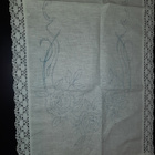 Piirretty liina,  pitsi reunus   40x92cm - pikkukuva 1