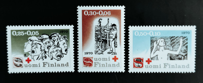 1970 Punainen Risti - sarja **