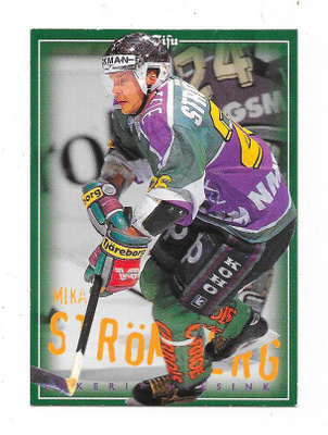 1996-97 SISU #42 Mika Strömberg , Jokerit