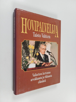 Taisto Vahtera : Hovipalvelija