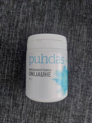 Uusi Puhdas+ nopeavaikutteinen unijauhe 90 g