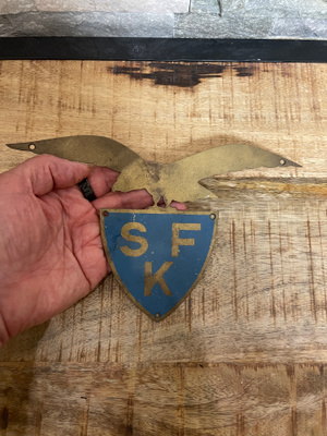 Svenska Frivilligkåren / Flygflottilj 19 peltimerkki