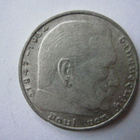 Natsi-Saksa 2 Reichsmark 1939 G Hindenburg - pikkukuva 2
