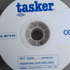 Tasker C/200 2x0,08 mm2 S-VHS Video Kaapeli 100 m Kela - pikkukuva 2