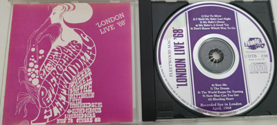 Fleetwood Mac - London Live '68 cd
