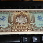 Hungary Unkari 100000 1945 P121 XF- - pikkukuva 2
