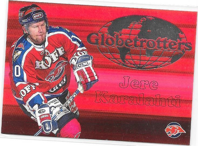 2003-04 CardSet Globetrotters #5of9 Jere Karalahti HIFK