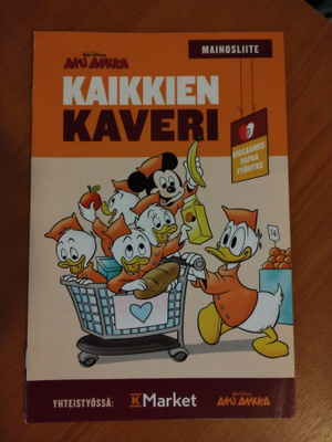 Aku Ankka mainosliite - Kaikkien kaveri