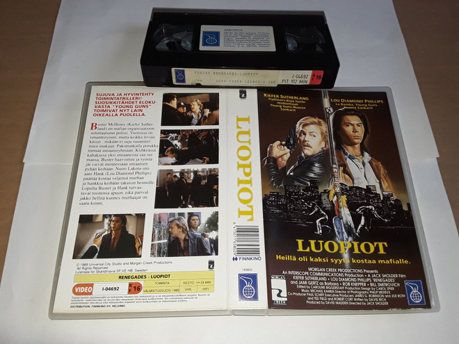 Luopiot - SF VHS (Fínnkino)