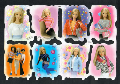 MLP 1991 - Kiiltokuva-arkki - Barbie