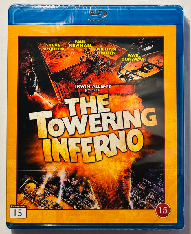 The Towering Inferno / Liekehtivä torni - Blu-ray,uusi