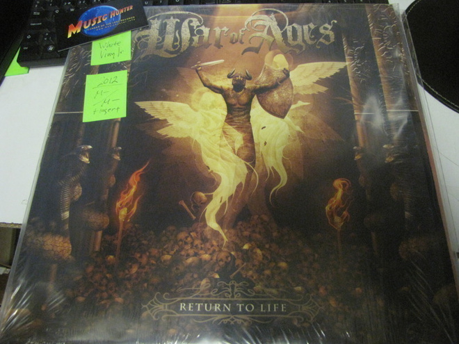 WAR OF AGES - RETURN TO LIFE LP 2012 PAINOS M-/M-