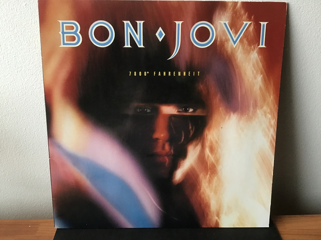 BON JOVI: 7800? Fahrenheit Lp levy
