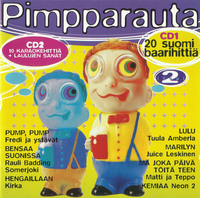 Pimpparauta 2 Suuret Suomibaarihitit (2CD) EX!! Juice Kirka