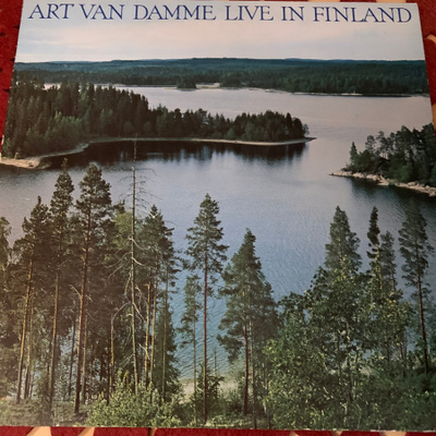 ART VAN DAMME: Live In Finland * FIN 1980