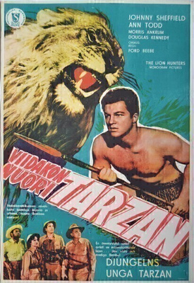Elokuvajuliste: Viidakon nuori Tarzan