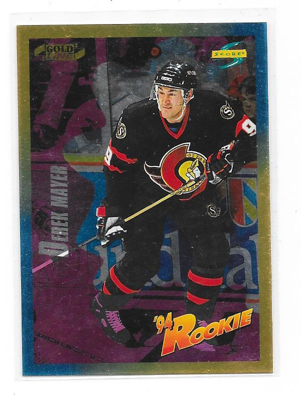 1994-95 Score GOLD LINE #223 Derek Mayer Ottawa Senators