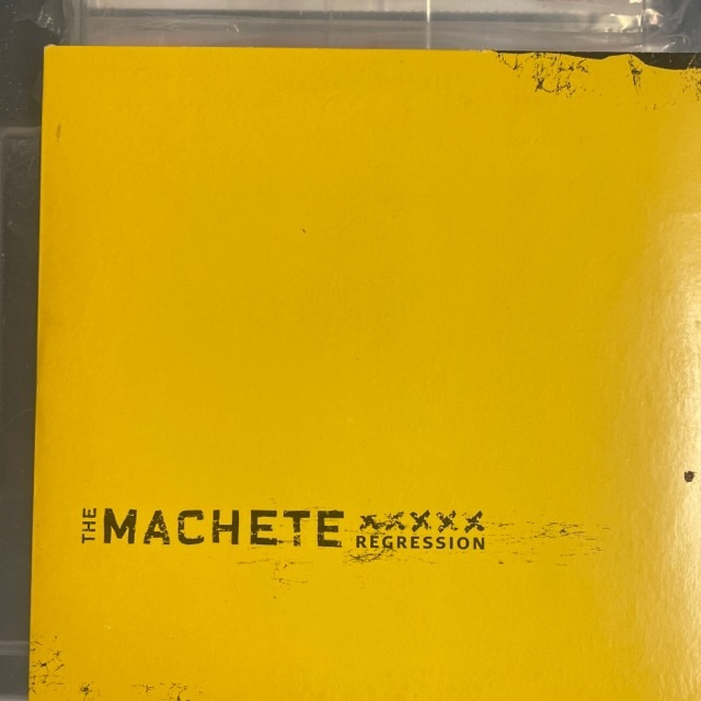 THE MACHETE - Regression cd (pahvikuori) Thrash, Hard Rock