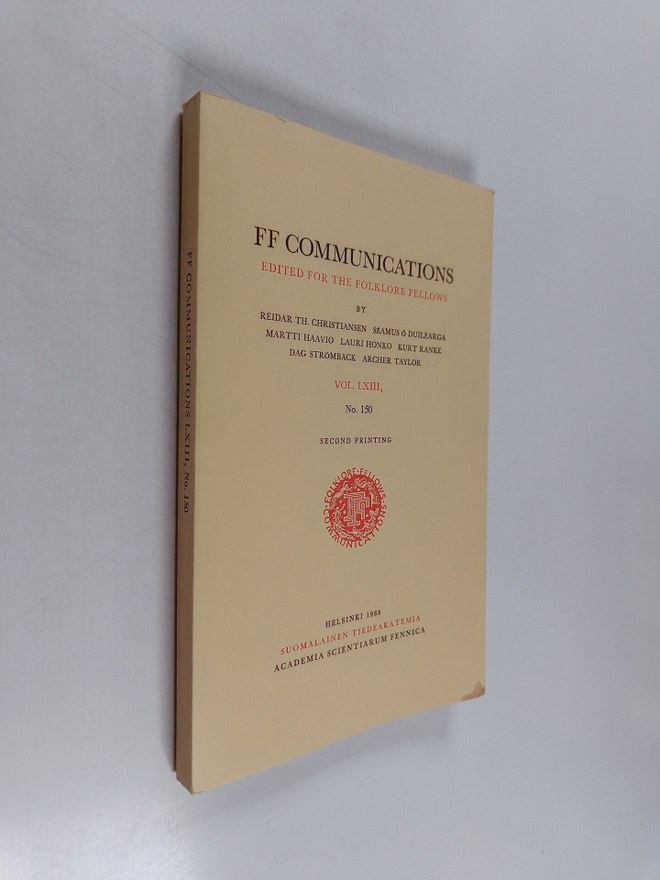Jan de Vries : FF Communications Vol. LXIII2, No. 150 : B...